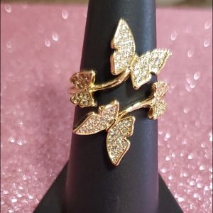 Butterfly Gold ring